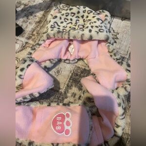 Build a bear girls leopard cat winter hat-girls teen